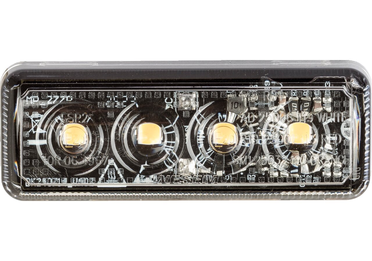 LED Begrenzungsleuchte 12 / 24 V, Weiß WESEM