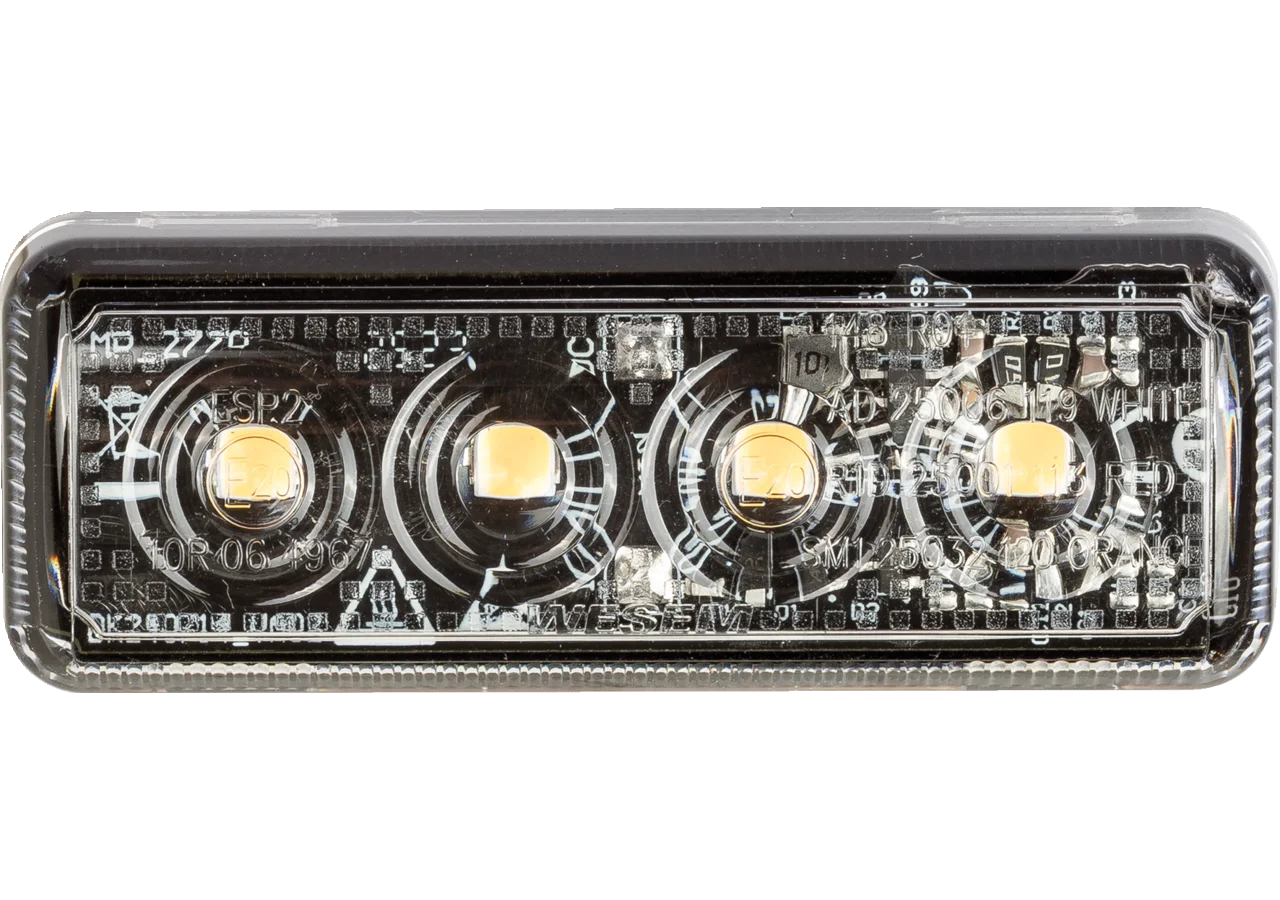 LED Begrenzungsleuchte 12 / 24 V, Weiß WESEM