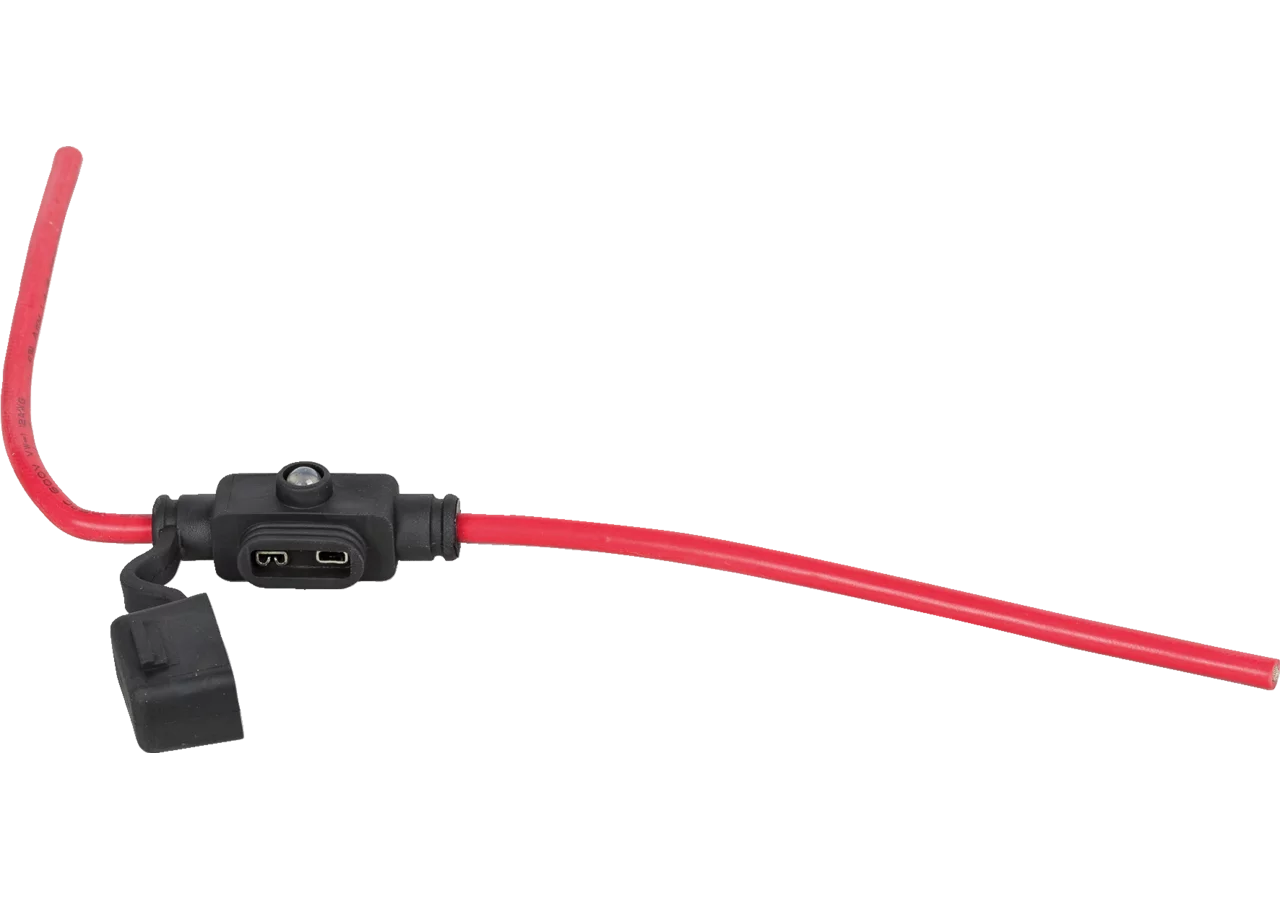 Sicherungshalter mit LED -Anzeige, max. 32 V / 30 A für Mini – passend für Mini GartenShop24 - Hochwertige Gartengeräte