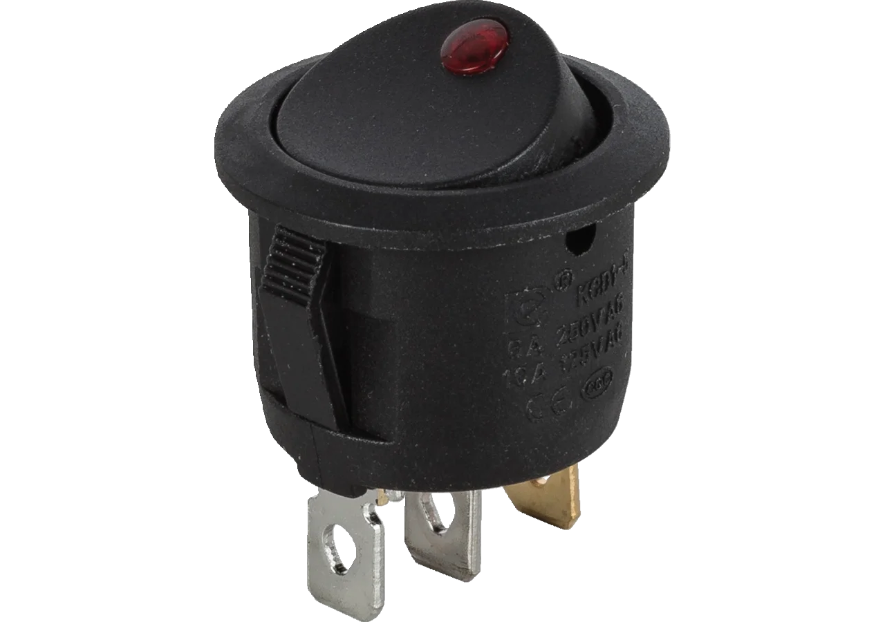 LED-Wippschalter 12 V, 10 A, d = 20 mm, 3- polig On - Off GartenShop24 - Hochwertige Gartengeräte