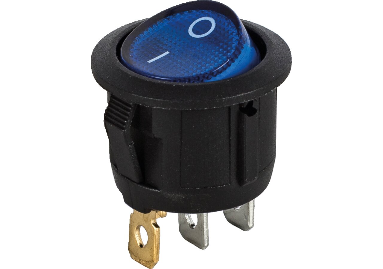 LED-Wippschalter 12 V, 10 A, d = 20 mm, 3- polig On - Off GartenShop24 - Hochwertige Gartengeräte