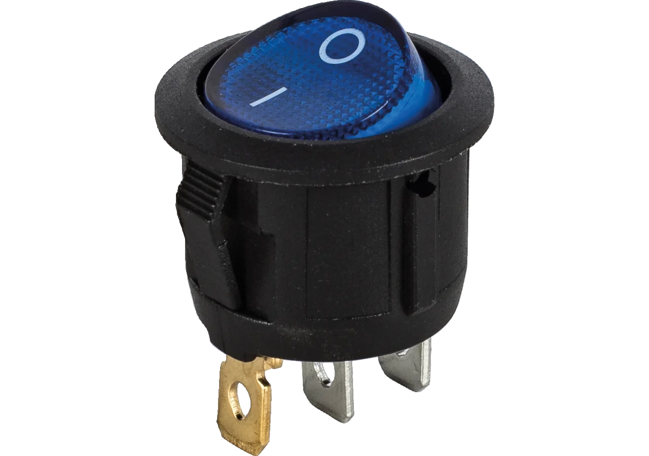 LED-Wippschalter 12 V, 10 A, d = 20 mm, 3- polig On - Off GartenShop24 - Hochwertige Gartengeräte