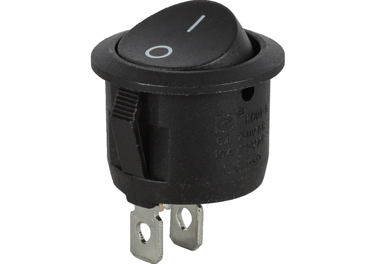 Wippschalter 12 V, 10 A, d = 20 mm, 3- polig On - Off GartenShop24 - Hochwertige Gartengeräte