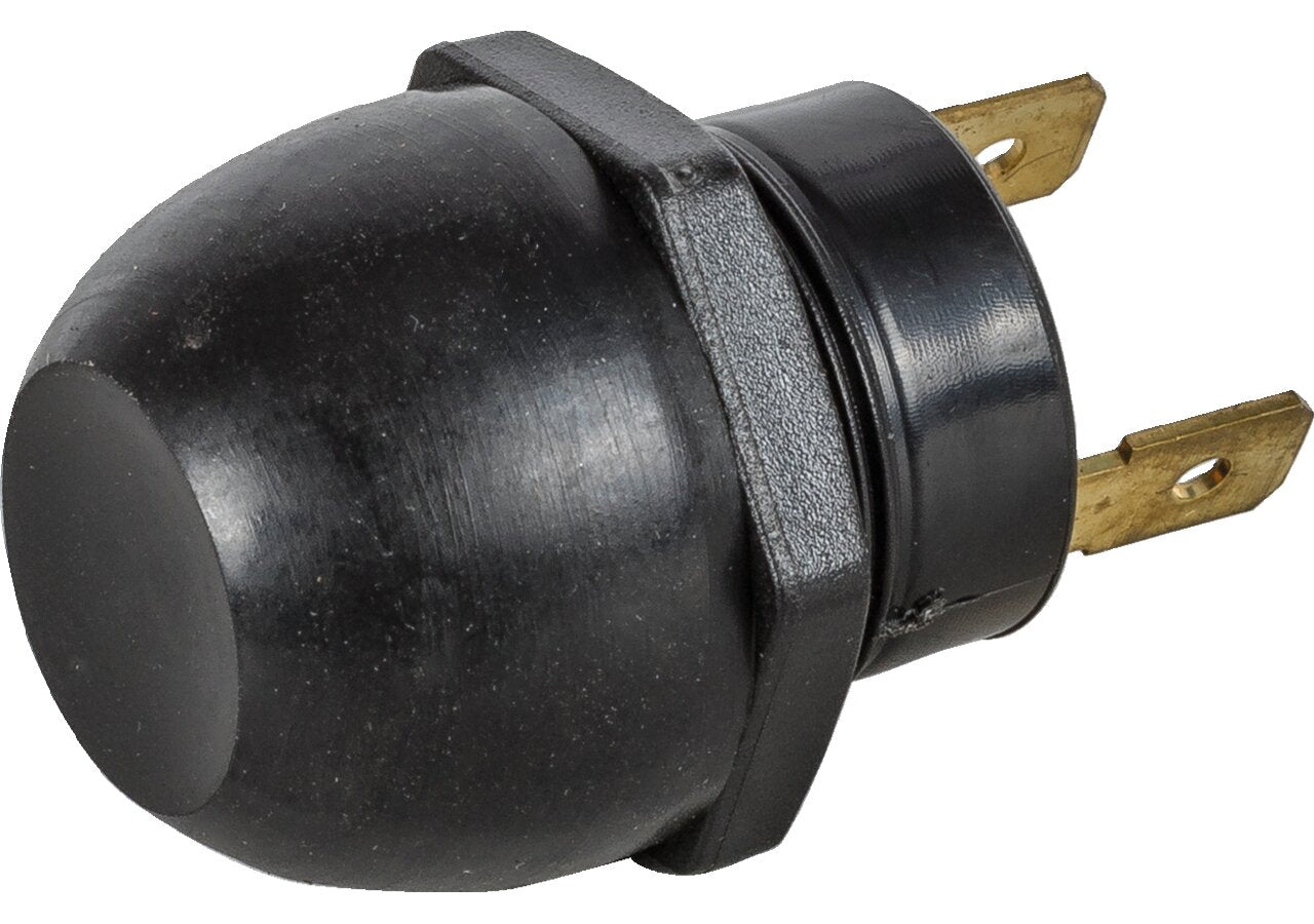Druckschalter 12 V, 15 A, d = 22,5 mm, 2-polig On - Off Druckschalter 00135350 mit Gum GartenShop24 - Hochwertige Gartengeräte