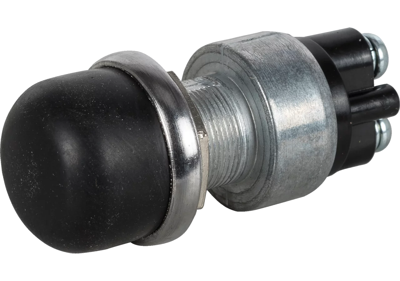 Druckschalter 12 / 24 V, 60 / 40 A, d = 16,5 mm, 2-polig On - Off GartenShop24 - Hochwertige Gartengeräte