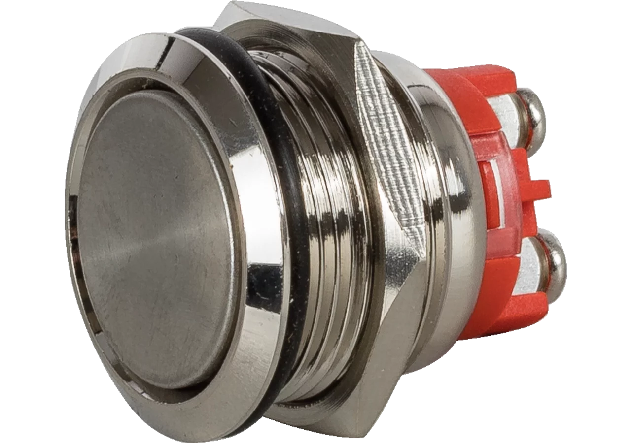 Druckschalter 12 V, 20 A, d = 20 mm, 2-polig On - Off GartenShop24 - Hochwertige Gartengeräte