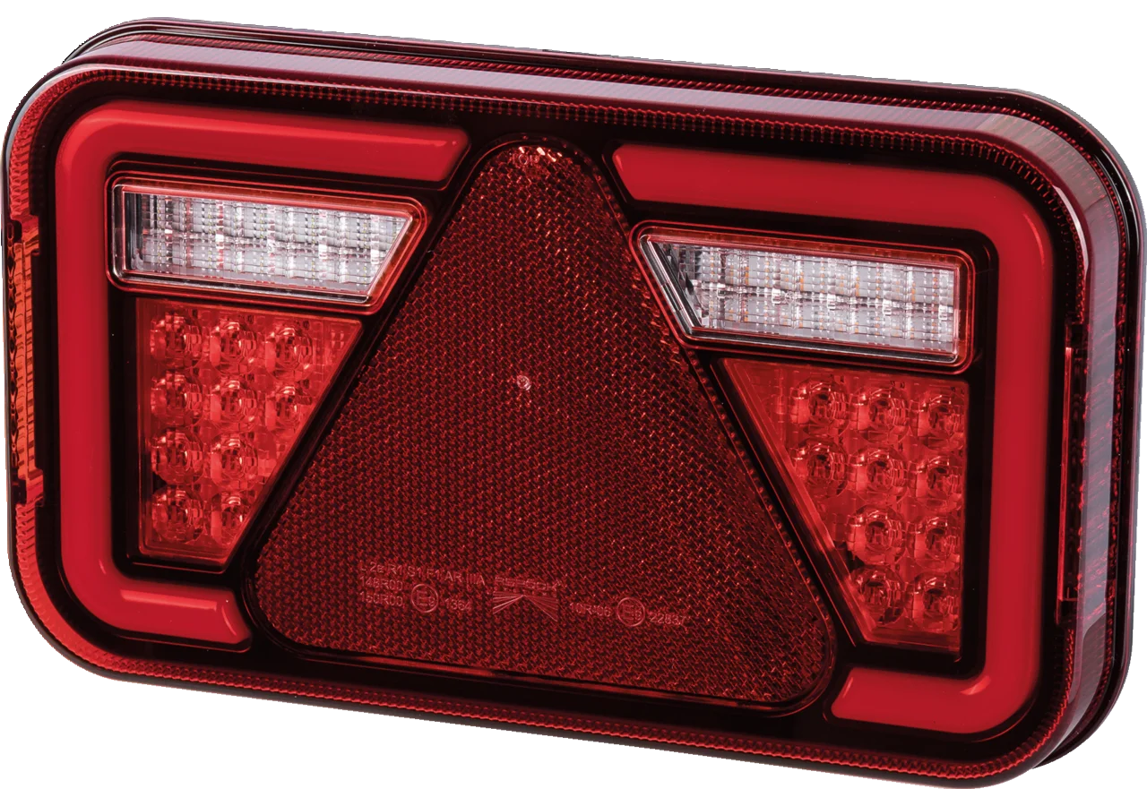 LED Rückleuchte Blink-Brems-Schluss-KZ-Rückleuchte, R Multiled IV, 5-pol. Aspöck