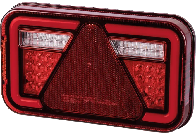 LED Rückleuchte Blink-Brems-Schluss-KZ-Rückleuchte, R Multiled IV, 5-pol. Aspöck