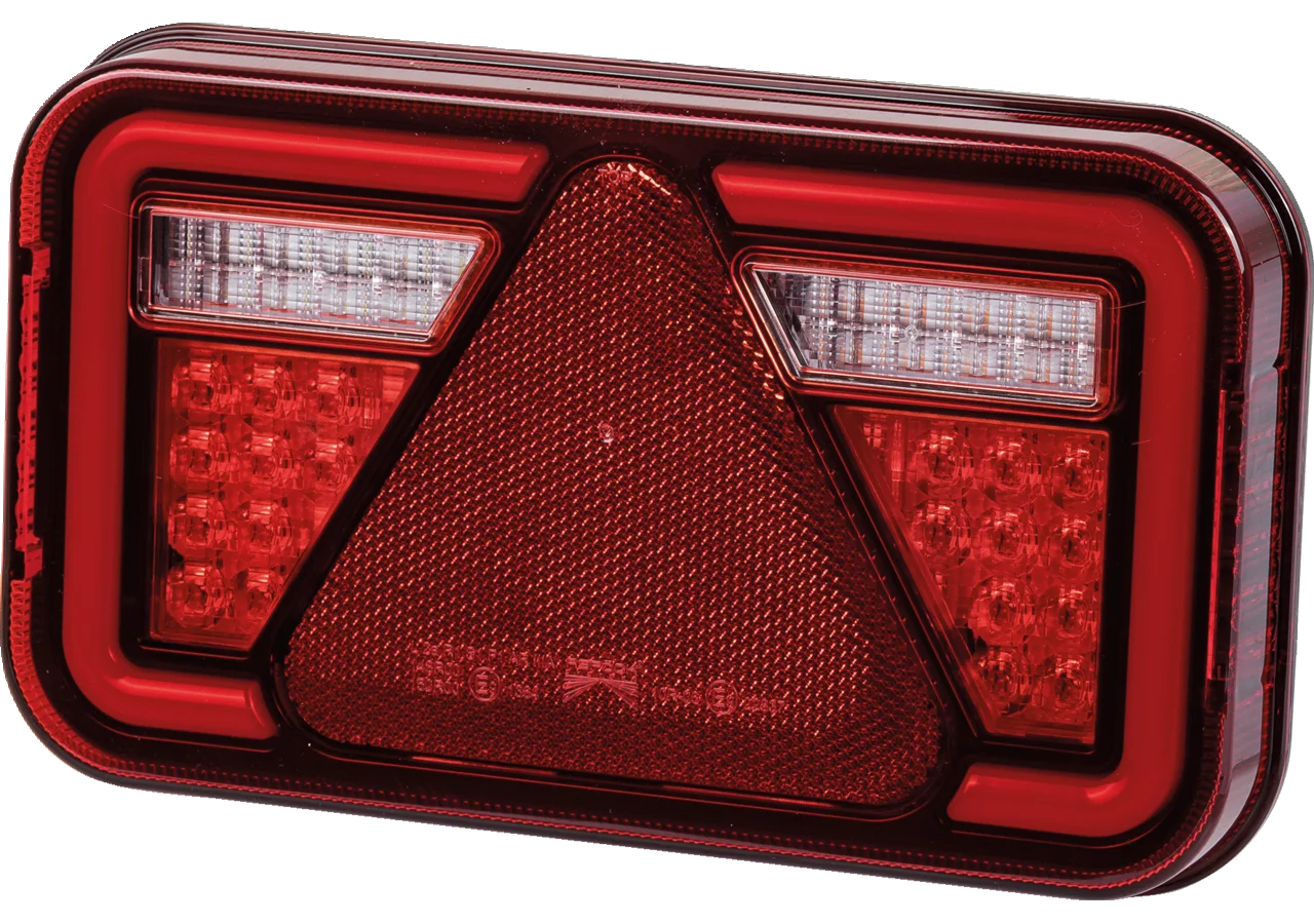 LED Rückleuchte Blink-Brems-Schluss-Rück-KZ-Nebelleuchte, R Multiled IV, 8-pol. Aspöck