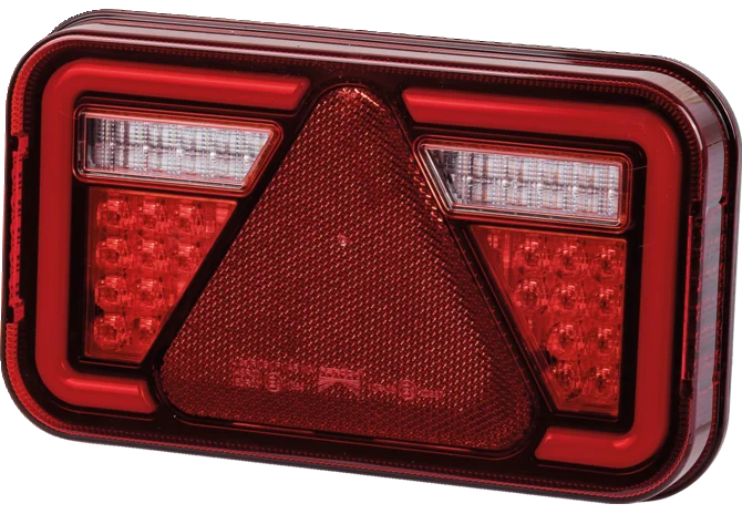 LED Rückleuchte Blink-Brems-Schluss-Rück-KZ-Nebelleuchte, R Multiled IV, 8-pol. Aspöck