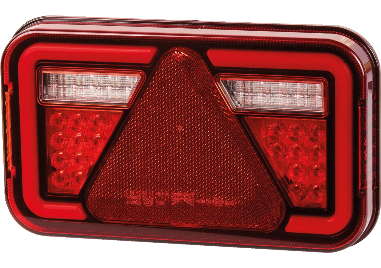 LED Rückleuchte Blink-Brems-Schluss-Rück-KZ-Nebelleuchte, R Multiled IV Aspöck