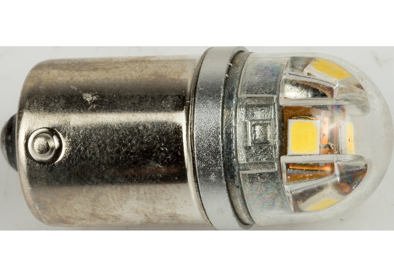 LED Kugellampe 12 / 24 V, R5 W BA15s, 2 Stk. GartenShop24 - Hochwertige Gartengeräte