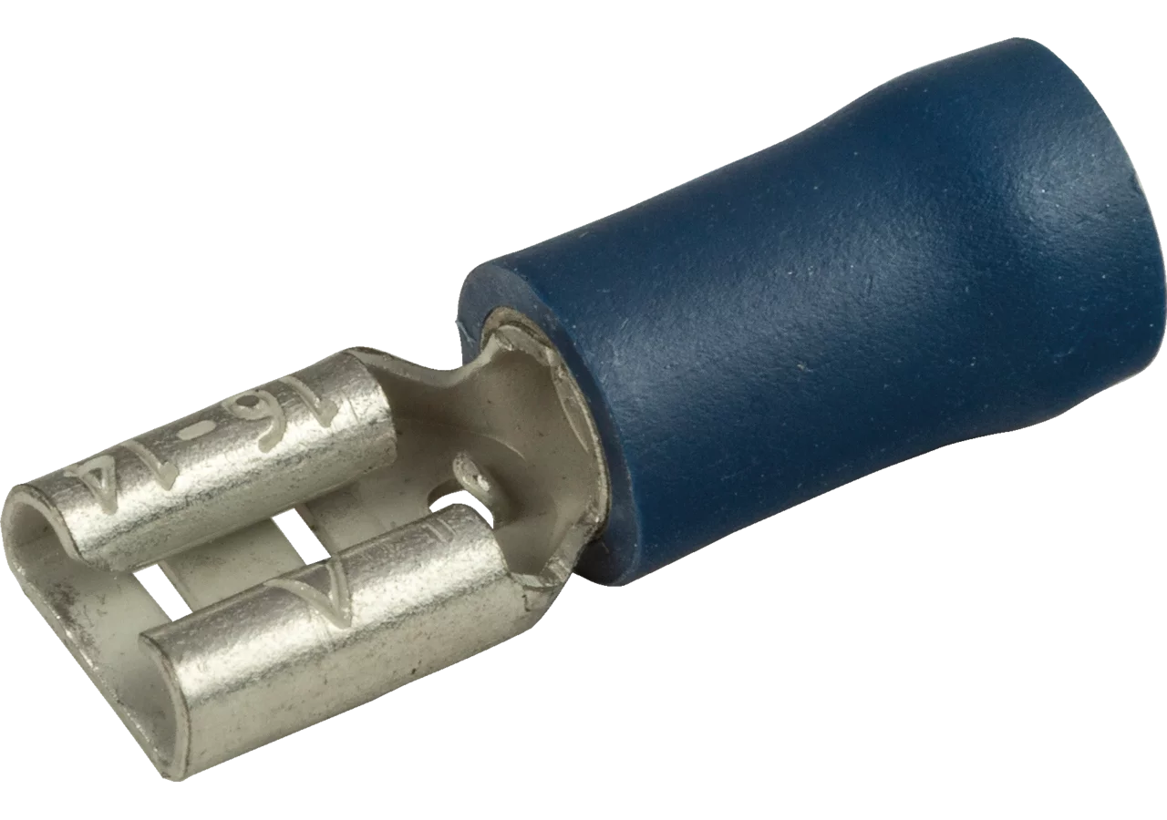 Flachsteckhülse 4,8 x 0,8 mm, 100 Stück Easy Entry Leitungsbereich: 16 - 14 AWG GartenShop24 - Hochwertige Gartengeräte