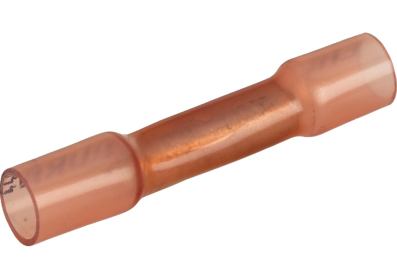 Stoßverbinder rot, 1 - 1,5 mm², 25 Stück schrumpfbar GartenShop24 - Hochwertige Gartengeräte