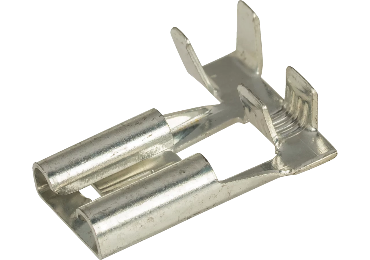 Flachsteckhülse 8 x 0,8 mm, 90°, unisoliert, 100 Stück GartenShop24 - Hochwertige Gartengeräte