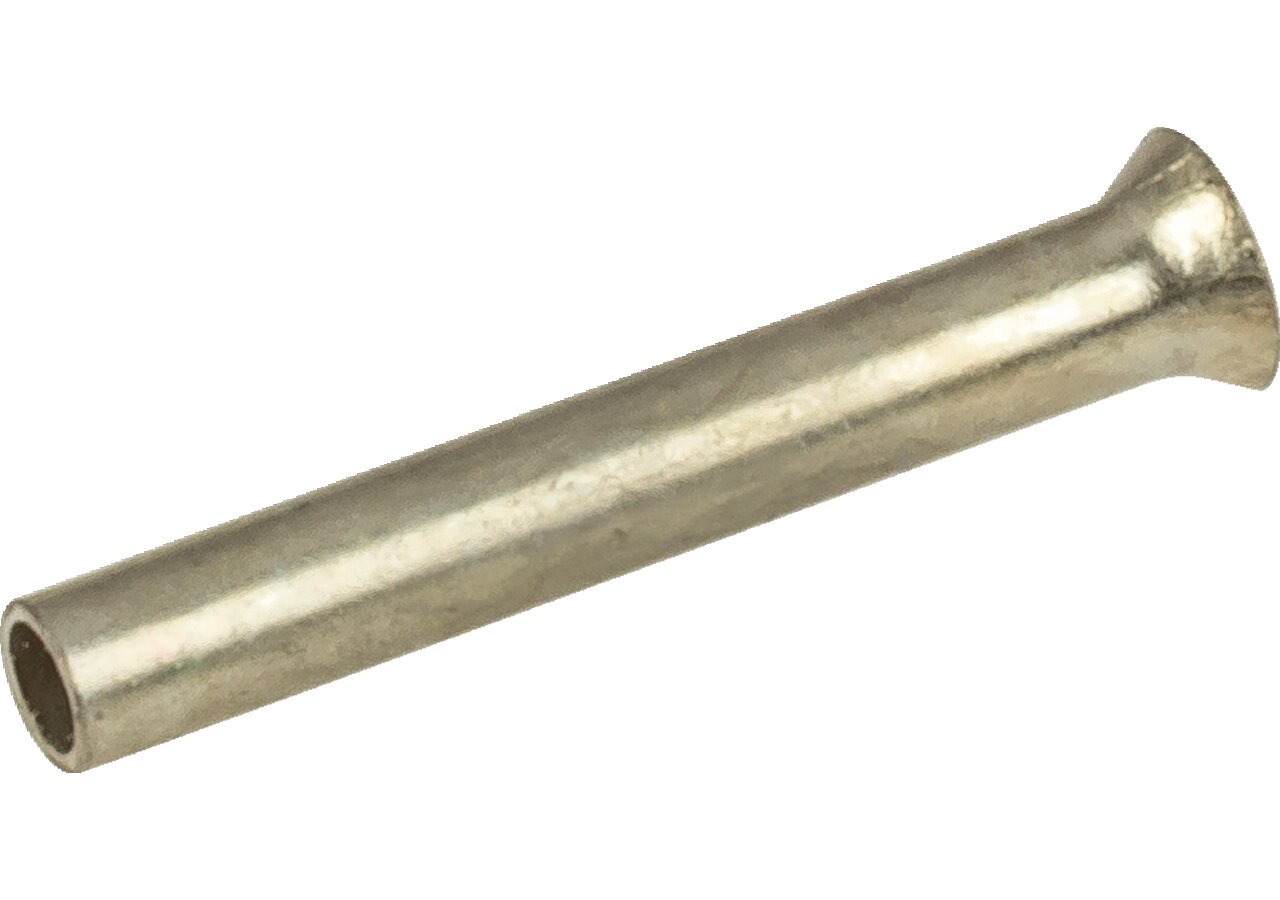 Aderendhülse 0,5 mm, unisoliert, 100 Stück ohne Kragen GartenShop24 - Hochwertige Gartengeräte