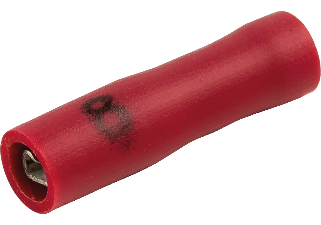 Flachsteckhülse 2,8 x 0,8 mm, vollisoliert, 100 Stück Easy Entry Leitungsbereich: 22 - 16 AWG GartenShop24 - Hochwertige Gartengeräte