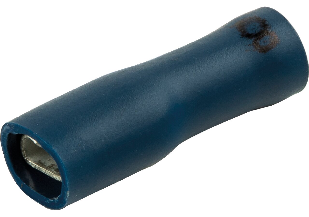 Flachsteckhülse 4,8 x 0,8 mm, vollisoliert, 100 Stück Easy Entry Leitungsbereich: 16 - 14 AWG GartenShop24 - Hochwertige Gartengeräte