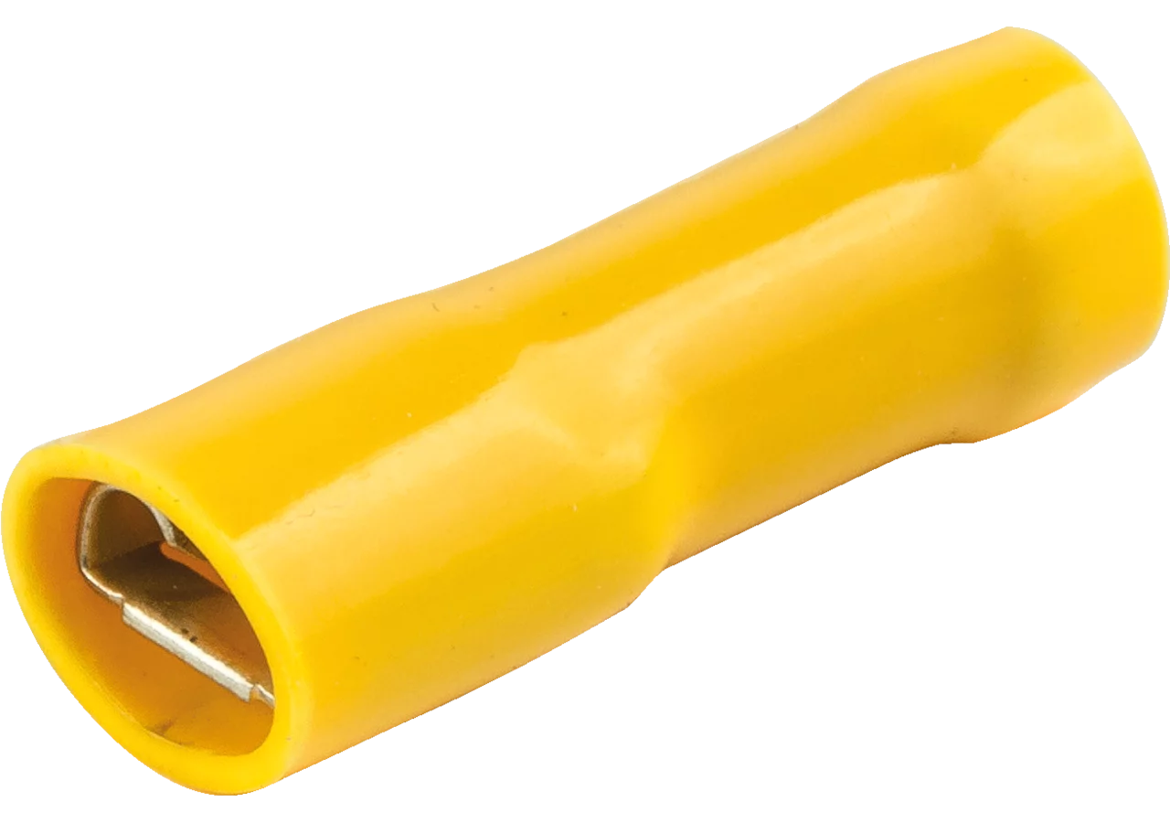 Flachsteckhülse 6,3 x 0,8 mm, vollisoliert, 50 Stück Easy Entry GartenShop24 - Hochwertige Gartengeräte