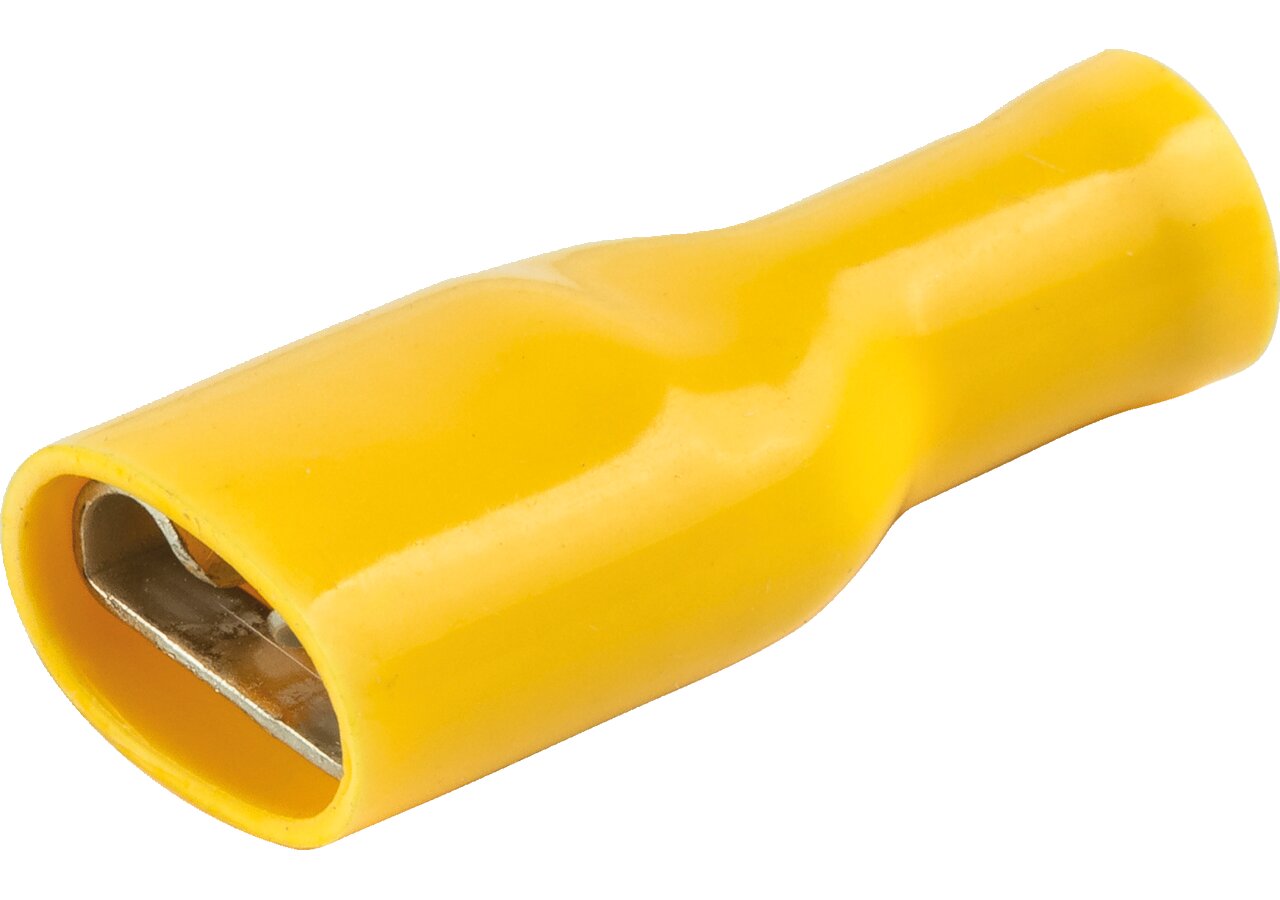 Flachsteckhülse 9,5 x 1,2 mm, vollisoliert, 50 Stück Easy Entry GartenShop24 - Hochwertige Gartengeräte