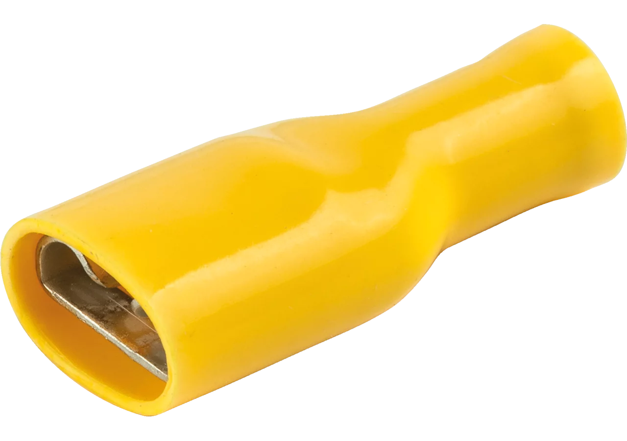 Flachsteckhülse 9,5 x 1,2 mm, vollisoliert, 50 Stück Easy Entry GartenShop24 - Hochwertige Gartengeräte