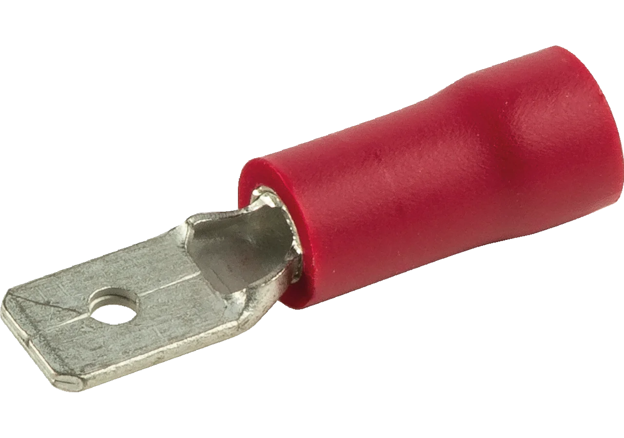 Flachstecker 4,8 x 0,8 mm, 100 Stück Easy Entry Leitungsbereich: 22 - 16 AWG GartenShop24 - Hochwertige Gartengeräte