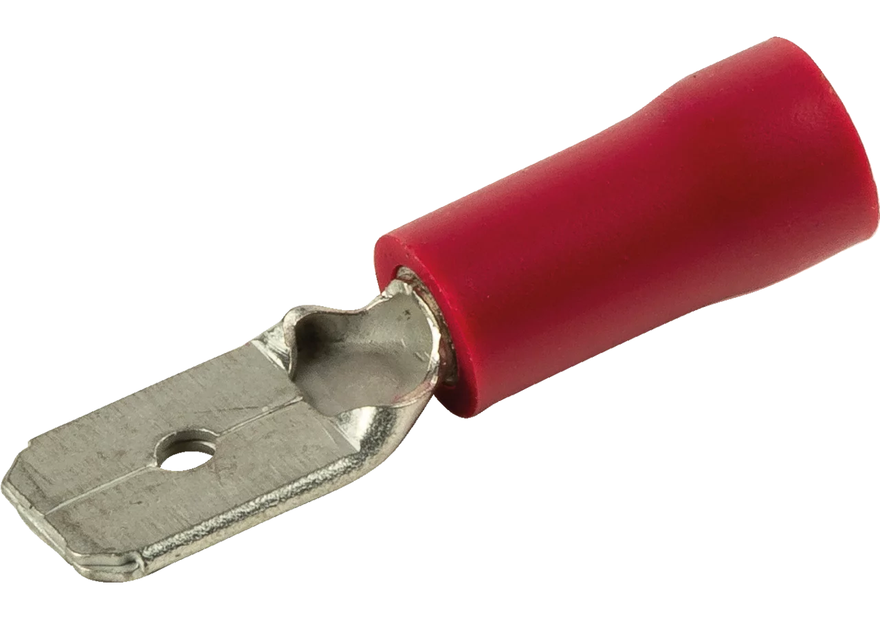 Flachstecker 6,3 x 0,8 mm, 100 Stück Easy Entry Leitungsbereich: 22 - 16 AWG GartenShop24 - Hochwertige Gartengeräte