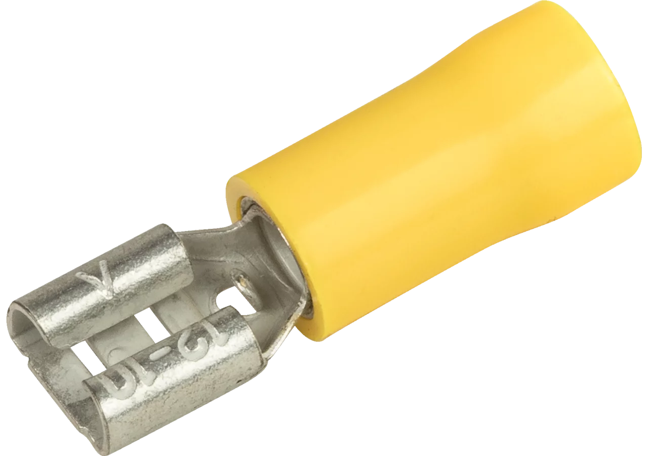 Flachsteckhülse 6,3 x 0,8 mm, 50 Stück Easy Entry GartenShop24 - Hochwertige Gartengeräte