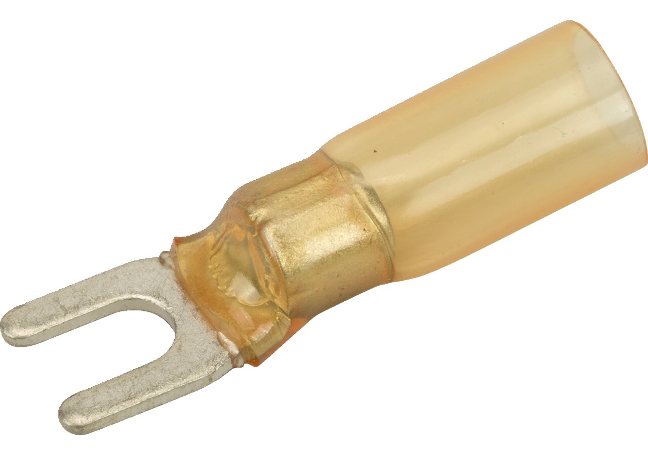 Gabelklemme d= 4,3 / 9,0 mm, 25 Stück schrumpfbar GartenShop24 - Hochwertige Gartengeräte