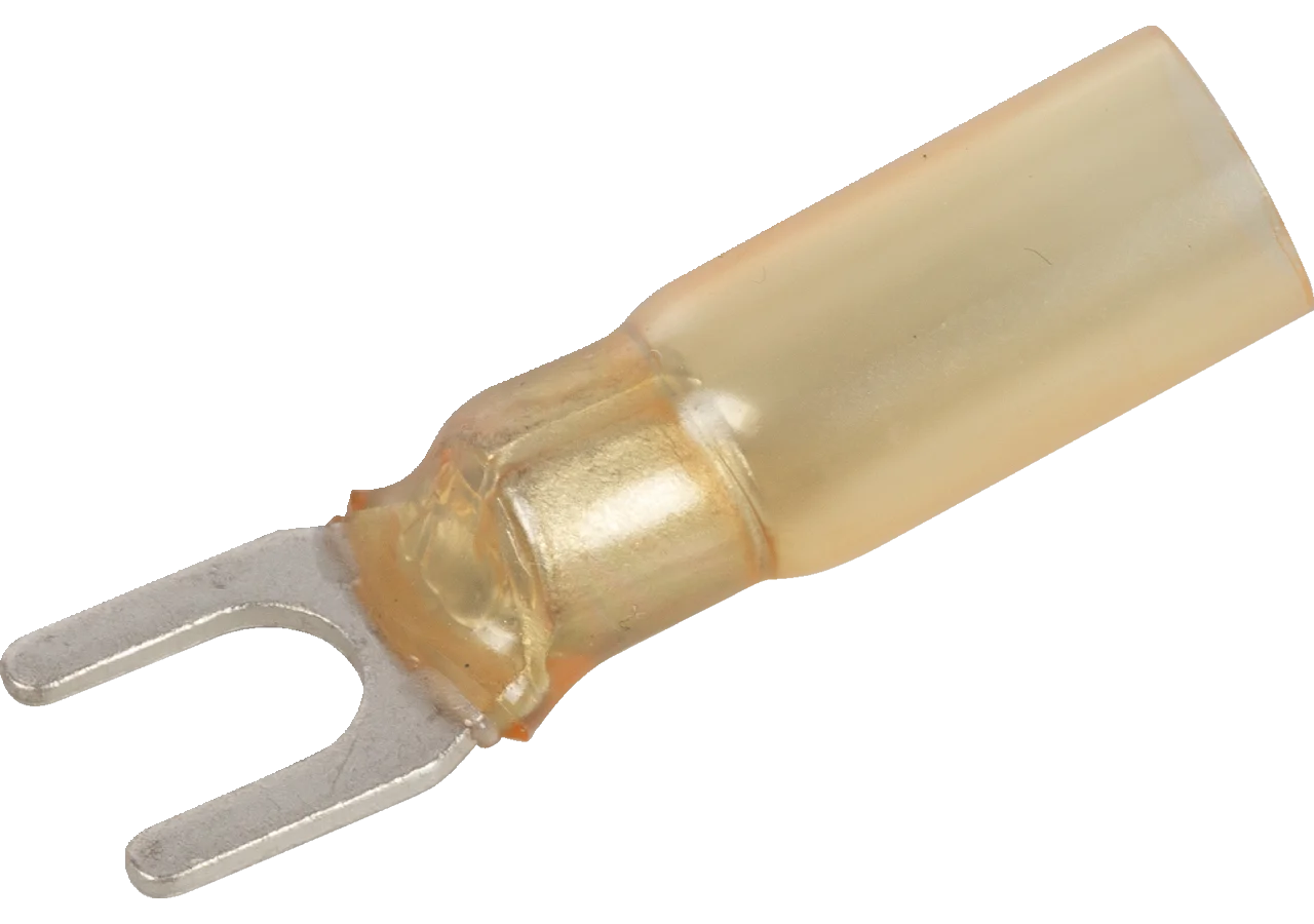 Gabelklemme d= 5,3 / 9,0 mm, 25 Stück schrumpfbar GartenShop24 - Hochwertige Gartengeräte