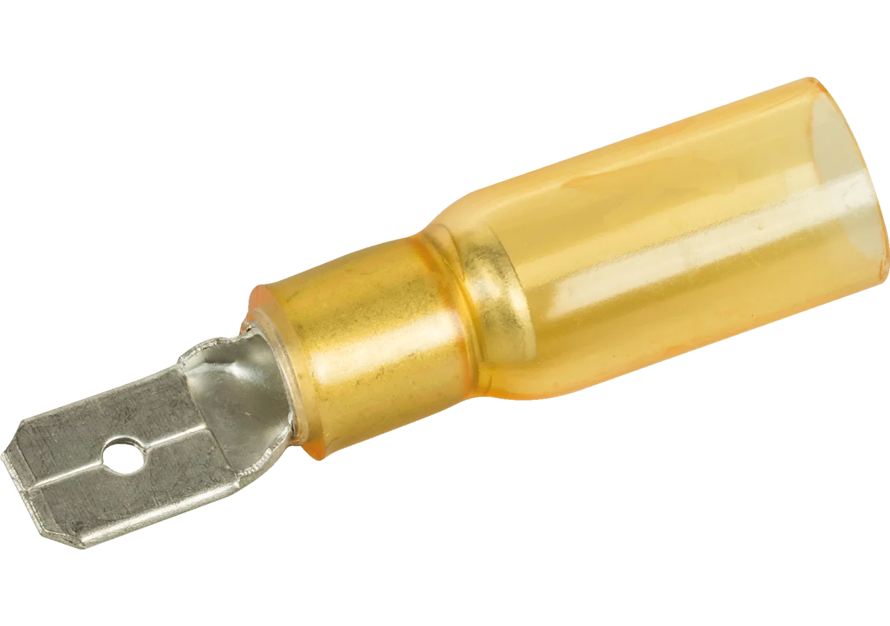 Flachstecker 6,3 x 0,8 mm, 25 Stück schrumpfbar GartenShop24 - Hochwertige Gartengeräte