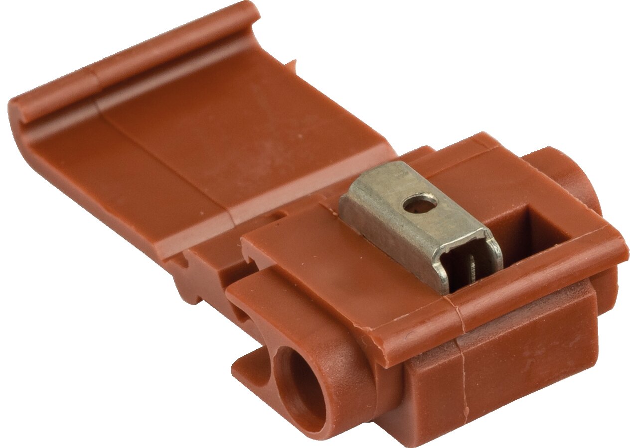 Schnellverbinder d= 0,75 - 1,5 mm², 25 Stück Doppellasche GartenShop24 - Hochwertige Gartengeräte