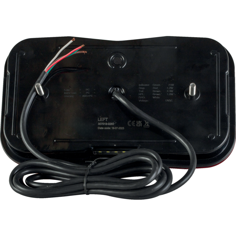 Sanube LED Rückleuchte links mit KZL-unten Rio 307019-0282