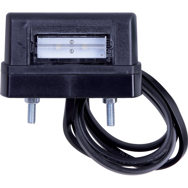 Sanube LED Kennzeichenleuchte 12 / 24 V, mit P2G Verbinder, Kabe L = 1 m 1K3138-004 – • inklusive P2G- Verbinder &nbsp;