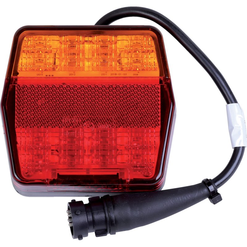 Sanube LED Rückleuchte Blink- Brems- Schlussleuchte, ohne KZ, Stecker 5-polig Rom IV 3H3158-090