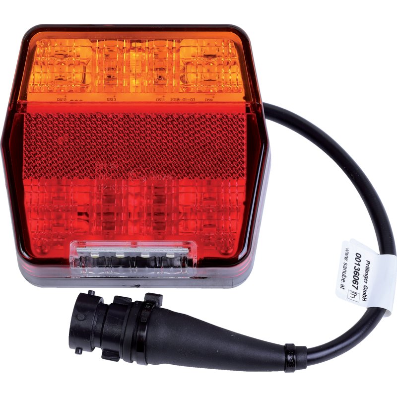 Sanube LED Rückleuchte Blink- Brems- Schlussleuchte, mit KZ, Stecker 5-polig Rom IV 3H3158-093
