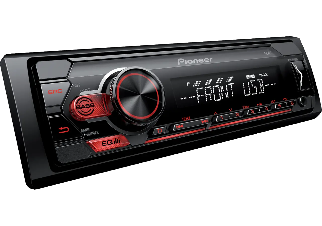 Radio Pioneer, geringe Einbautiefe MVH-S120UB Pioneer