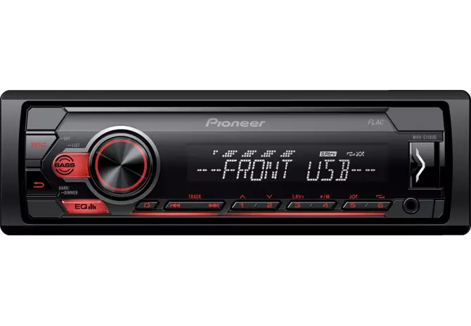 Radio Pioneer, geringe Einbautiefe MVH-S120UB Pioneer