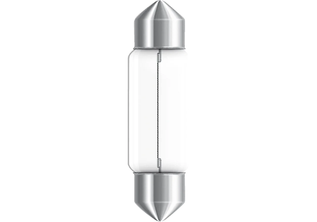 Soffitte C5W, 24 V, 5 W, SV8.5-8, 10 Stück Osram
