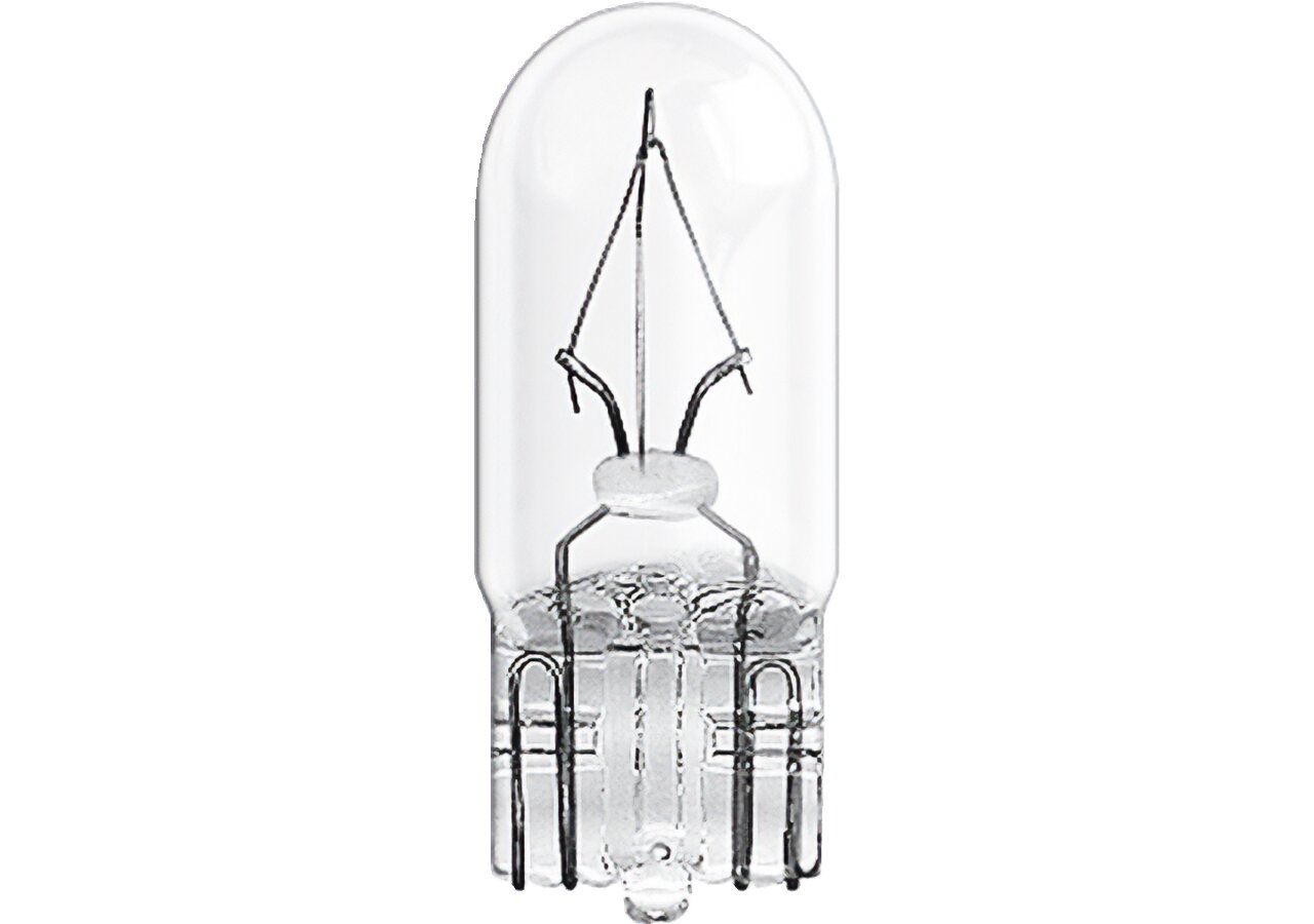 Glassockellampe W3W, 24 V, 3 W, W2.1x9.5d, 10 Stück Osram