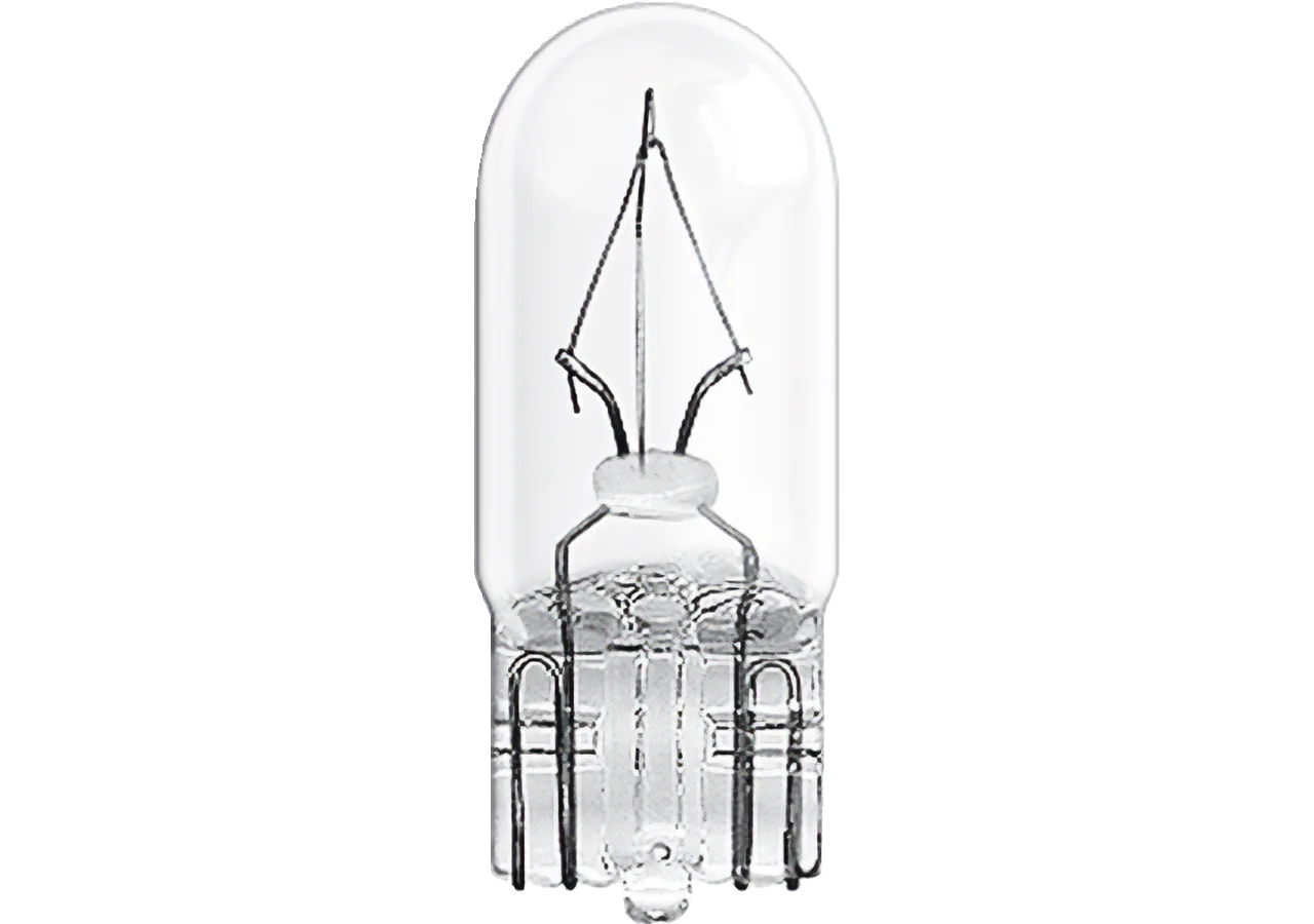 Glassockellampe W3W, 24 V, 3 W, W2.1x9.5d, 10 Stück Osram