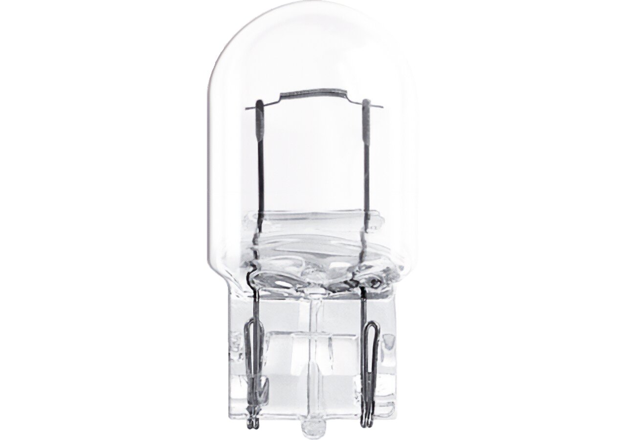 Glassockellampe W21W, 12 V, 21 W, W3x16d, 10 Stück Osram