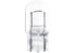 Glassockellampe W21W, 12 V, 21 W, W3x16d, 10 Stück Osram