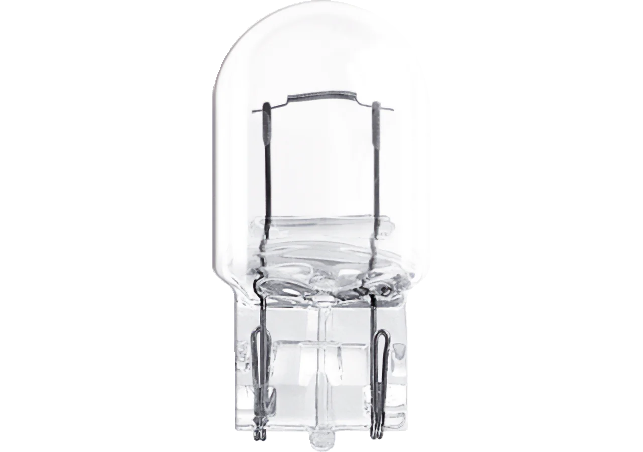 Glassockellampe W21W, 12 V, 21 W, W3x16d, 10 Stück Osram