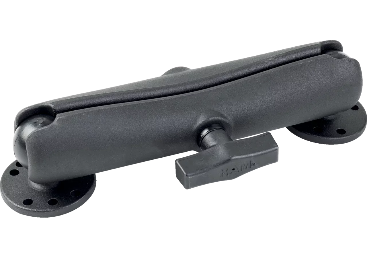 Aufbauset 2 x runde Basisplatte, C-Kugel langer Verbindungsarm RAM® Mounts