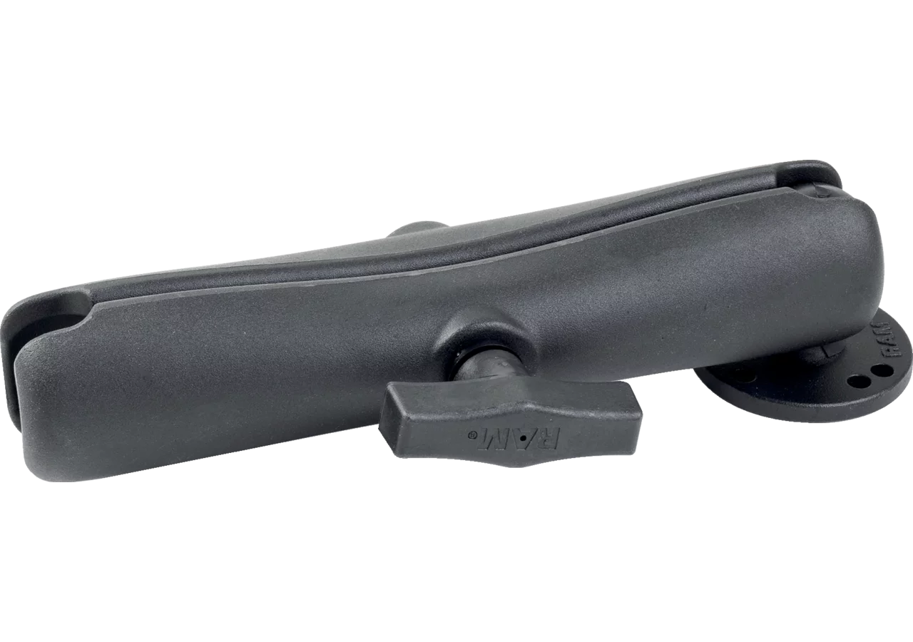Aufbauset runde Basisplatte, C-Kugel langer Verbindungsarm RAM® Mounts