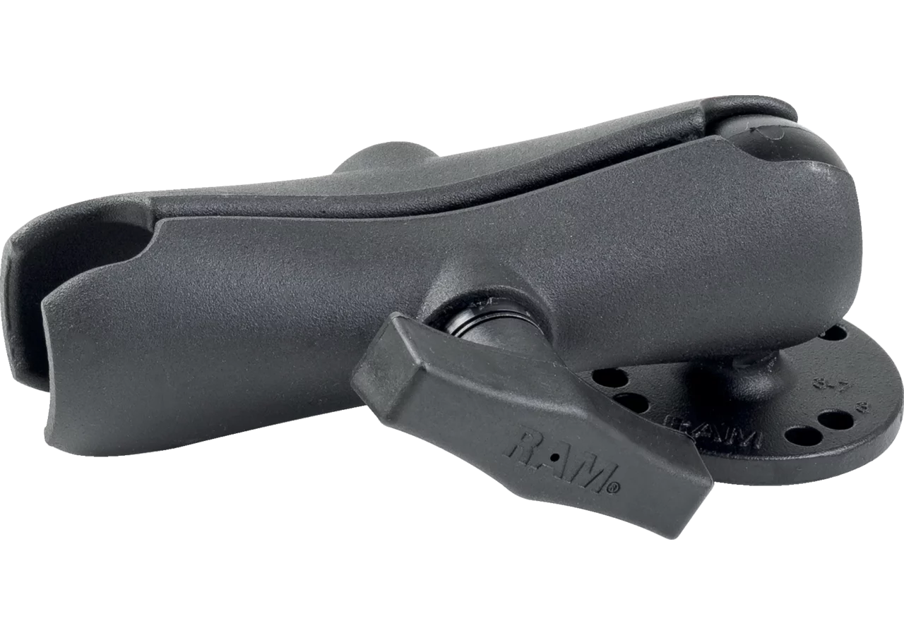 Aufbauset runde Basisplatte, B-Kugel mittlerer Verbindungsarm RAM® Mounts