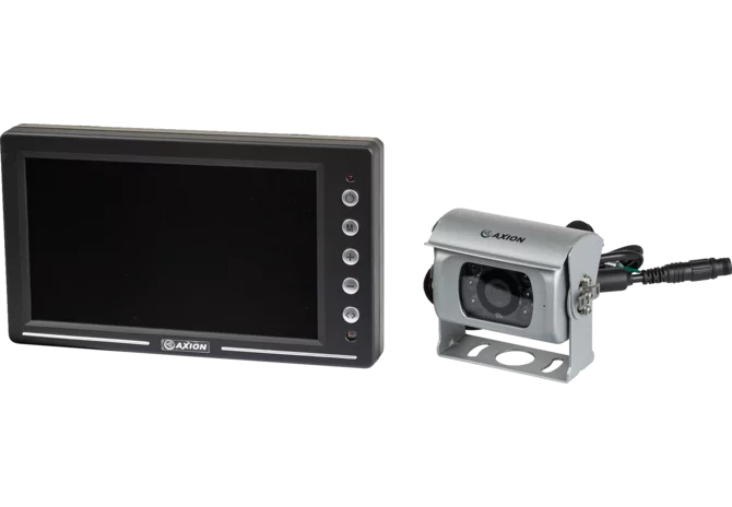 Axion Rückfahrkamerasystem-Set CRV 7105AHD Set – 7 Zoll Monitor, 2-Kanal, verkabelt Axion
