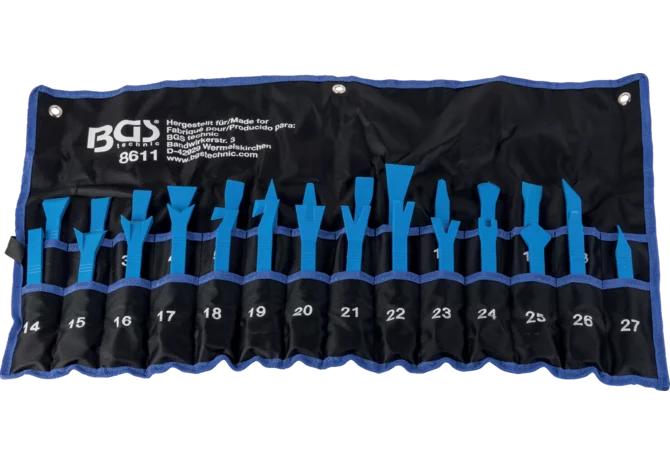 BGS Abzieher-Satz professional 27 Teile Nylon Rolltasche BGS