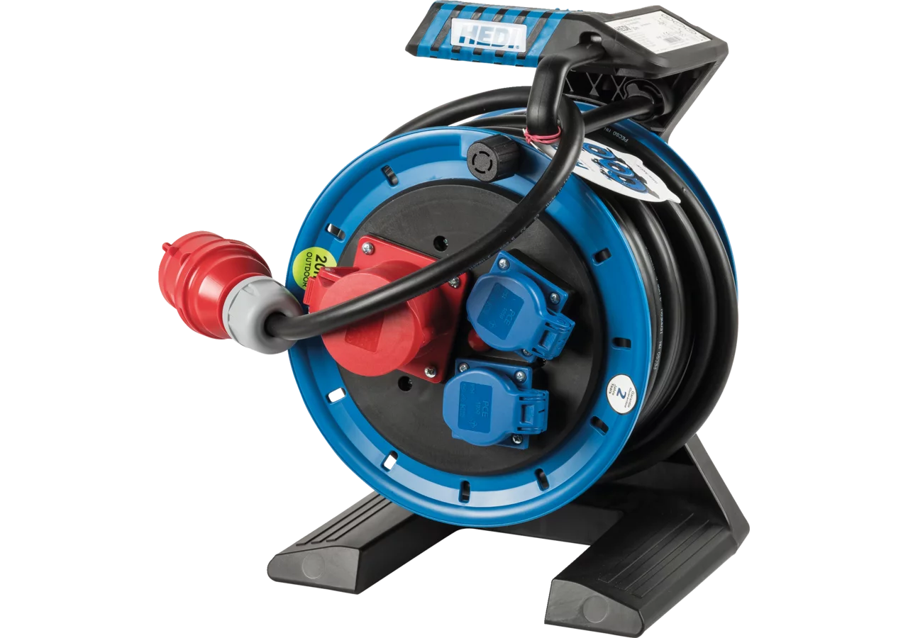 Drehstromkabeltrommel 20 m, Neopren-Leitung, 5G2,5 Generation 7 Companion Hedi